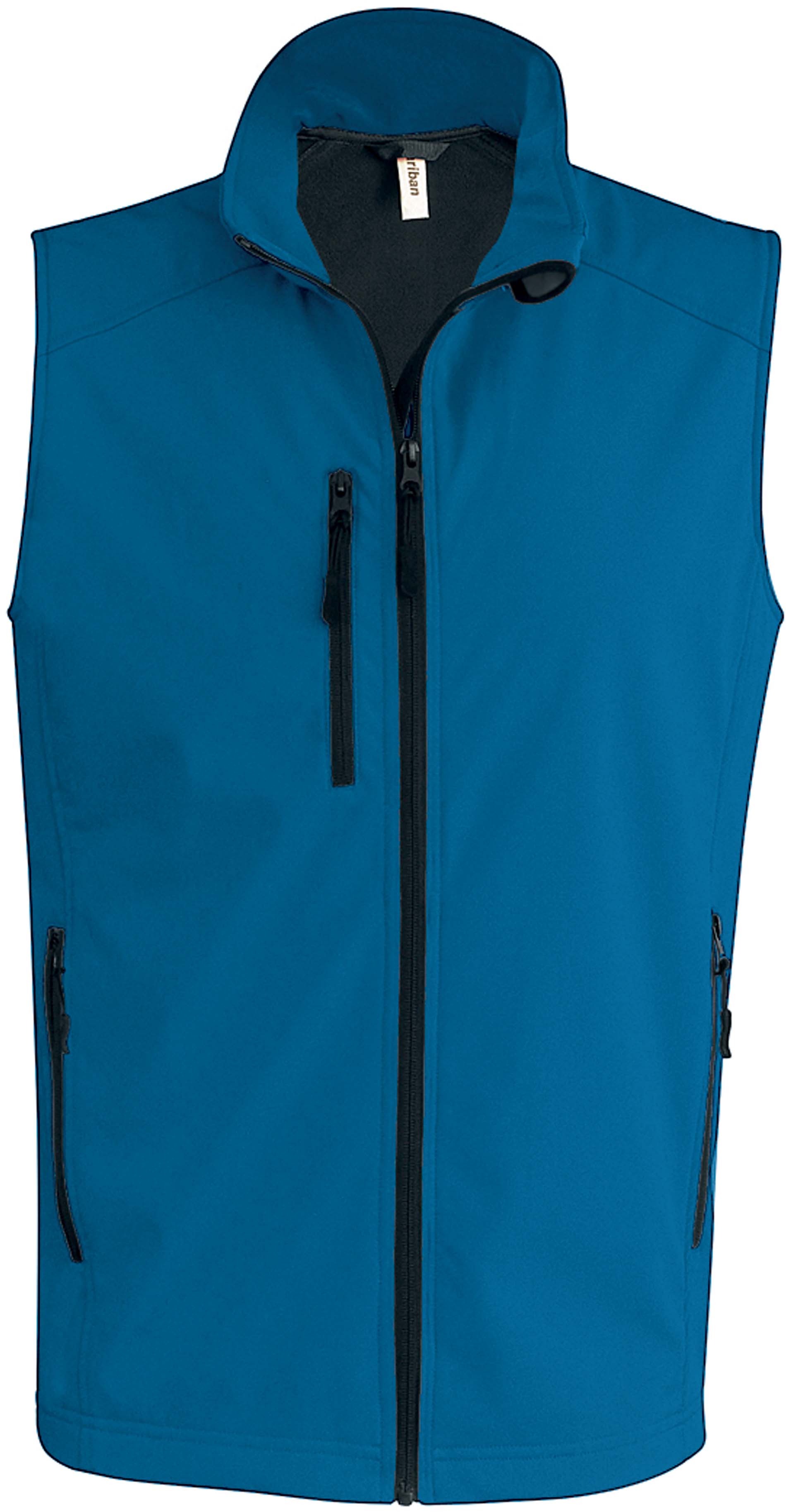 Gilet Sans Manches Softshell Kariban K403 - Coupe-vent, Imperméable - Pour Homme - Poches Zippées
